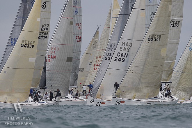  Jockeying for the start     - Beneteau 36.7 North Americans © Tim Wilkes